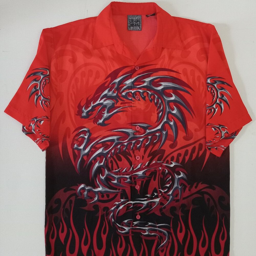 Vintage Bowling Shirt, XL